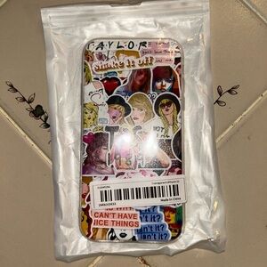 SHEIN Red and Pink Cartoon Character Phone Case